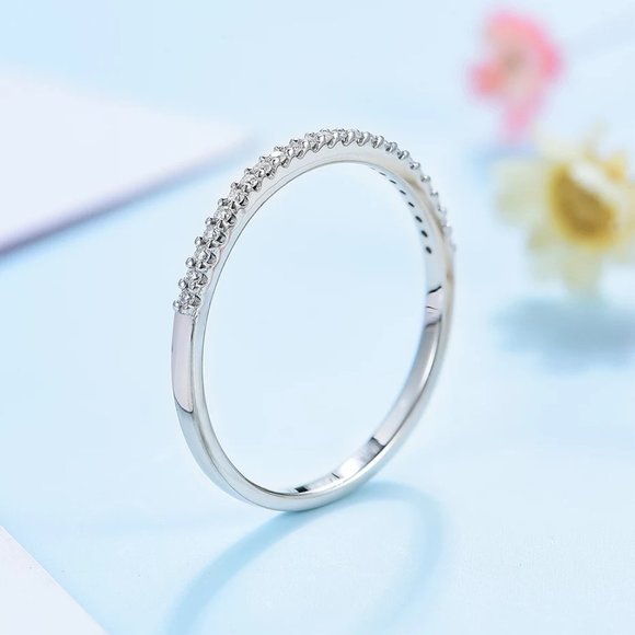 0.3ct. t.w. Diamond Brilliant Cut Wedding Band - Picture 4 of 14